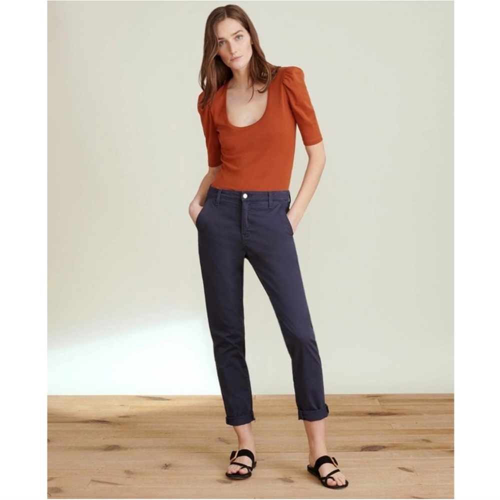 Veronica Beard | Ayla High Rise‎ Navy Chino Sz 26